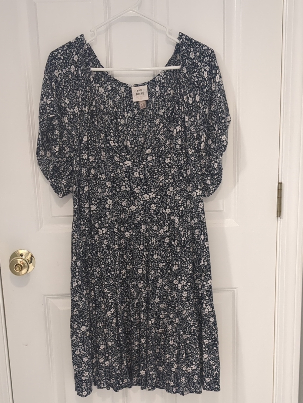 Floral Navy Dress
